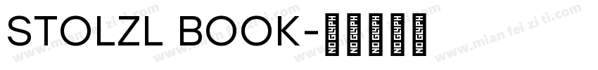 STOLZL BOOK字体转换